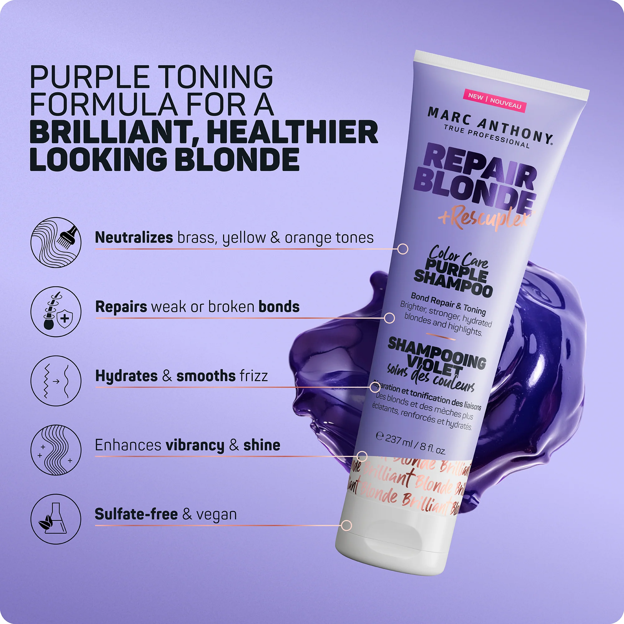 Repair Blonde <br> Purple Shampoo - Image 2